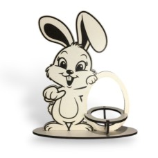 Coelho Porta Kinder Joy de Páscoa 000004